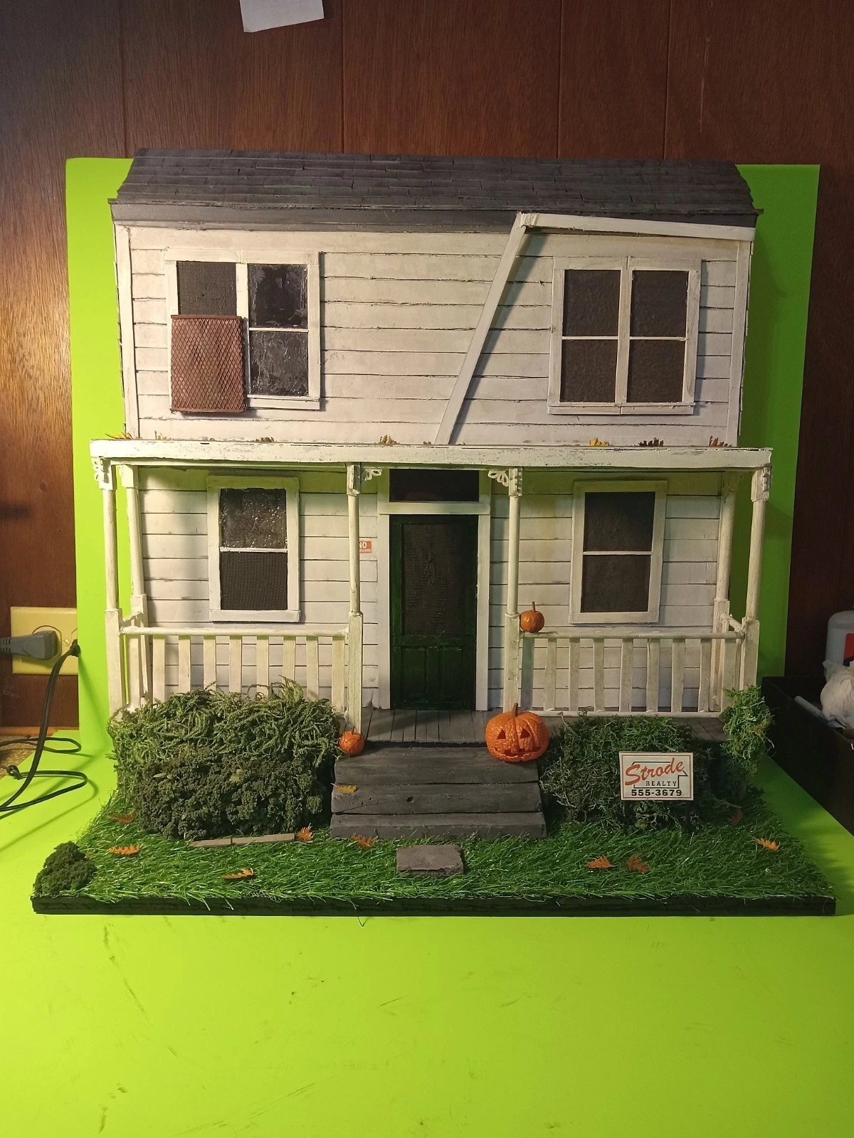 Halloween 1978 Michael Myers House Diorama For 7 Inch Neca Figures