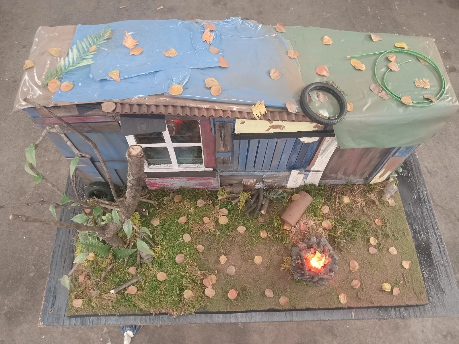 Friday The 13th Part 2 Jasons Shack Display/diorama For 7 Inch Neca Figure thumbnail 9