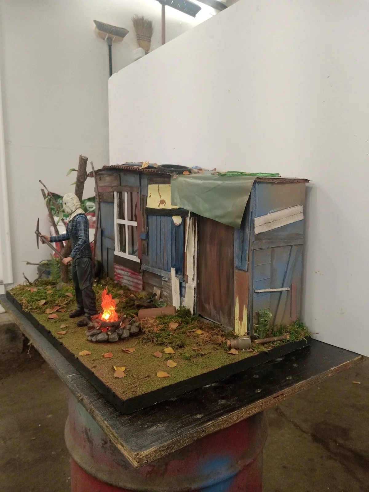 Friday The 13th Part 2 Jasons Shack Display/diorama For 7 Inch Neca Figure thumbnail 11