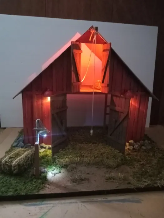 Friday the 13th Part 3 Barn Diorama for 7 Inch NECA Figures