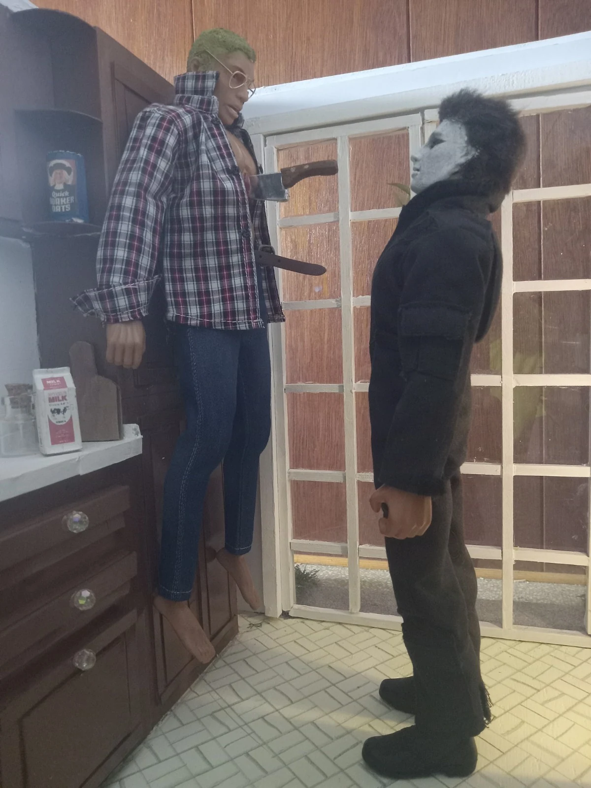 Halloween 1978 Kitchen Diorama for 8 Inch Neca Figures thumbnail 10
