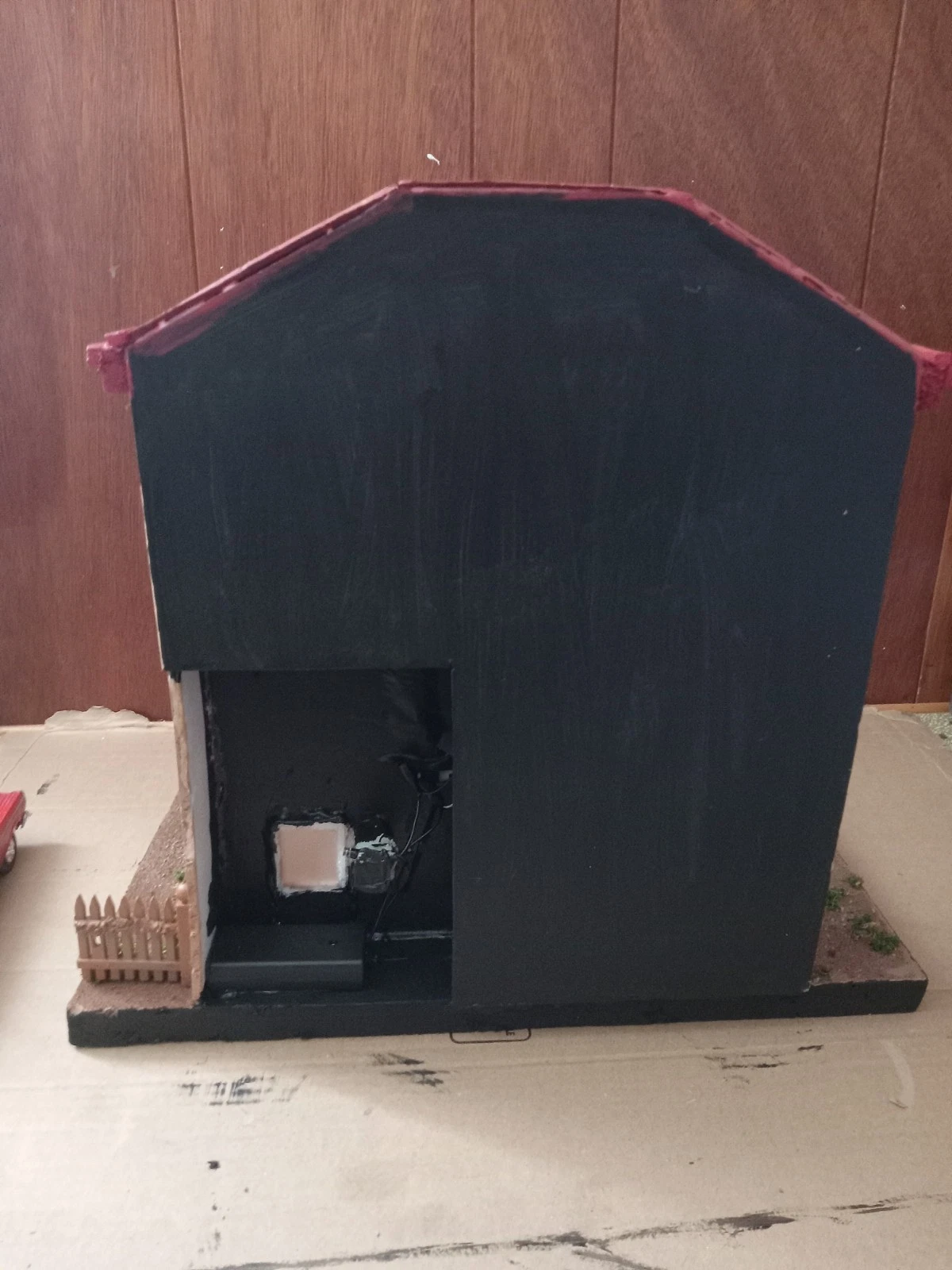 Texas Chainsaw Massacre 2 K-OKLA Radio Station Diorama 1:24 Scale Lights Up With 2 Cars thumbnail 14