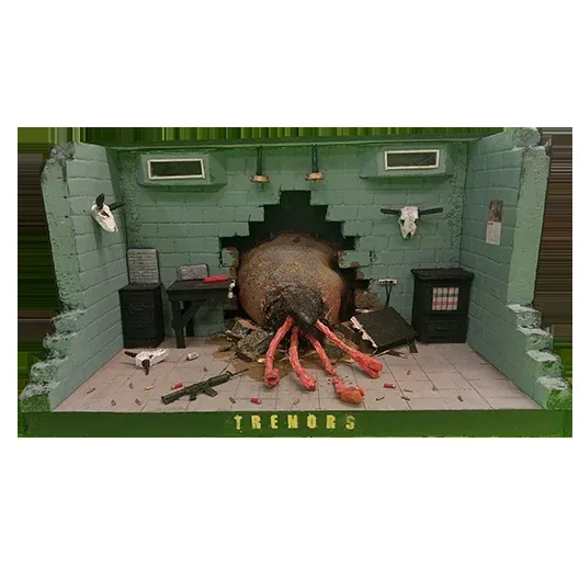 Tremors — Burt's Rec Room Graboid Breach Diorama (1:12) (Lights Up)